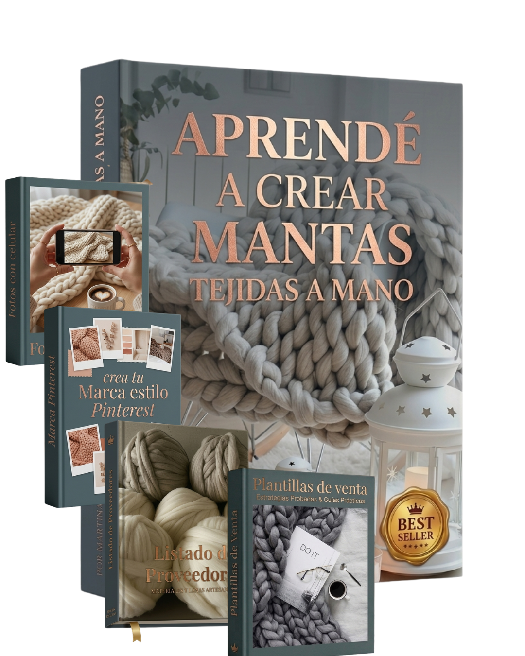 Mantas tejidas a mano